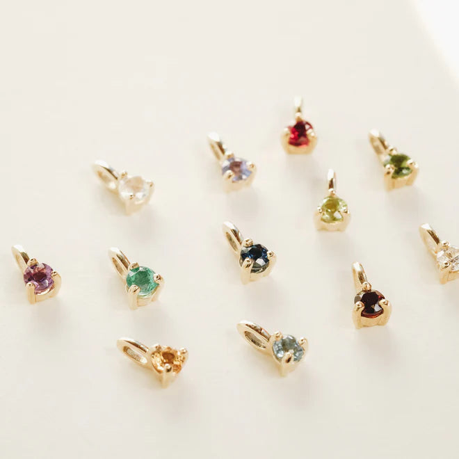 Charm Birthday Stone