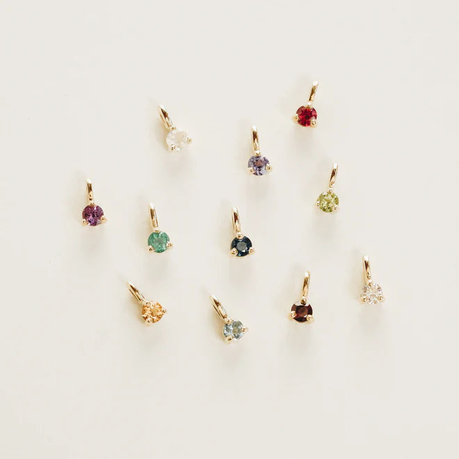 Charm Birthday Stone